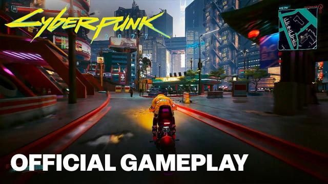 Cyberpunk 2077 Xbox Series S Performance Mode Official Gameplay