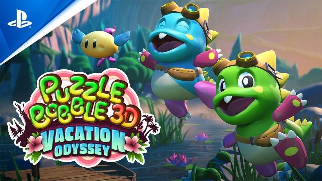 Puzzle Bobble 3D: Vacation Odyssey - Release Date Announcement Trailer | PS5, PS4, PS VR