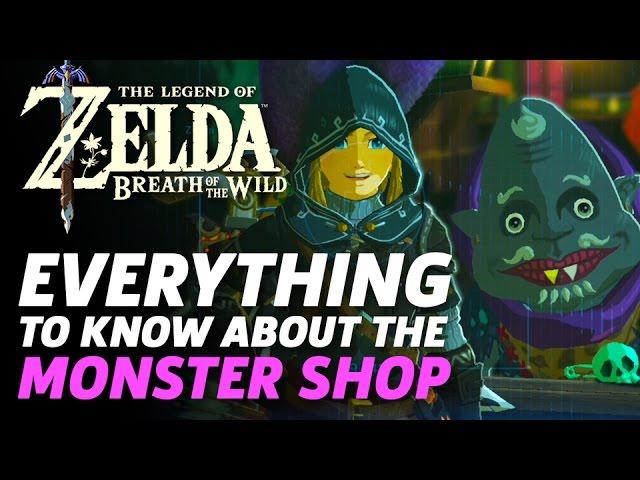 Everything You Need to Know About The Monster Shop In Zelda: Breath of the Wild