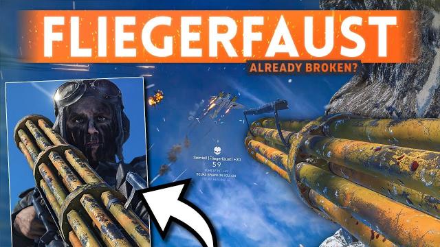 New Fliegerfaust Gadget Is BROKEN & Needs Fixing ???? Battlefield 5