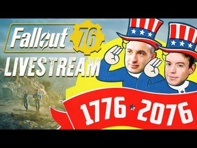 Fallout 76 Opens Its Arms to Cam and Seb In Our Launch Day Livestream!