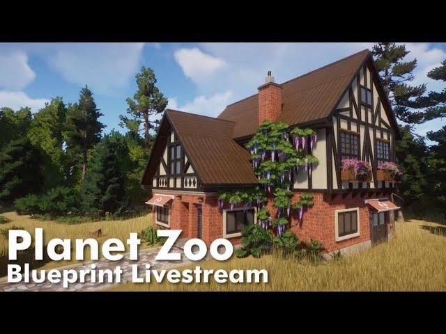 Planet Zoo Beta - Beta Launch Stream! (Making Blueprints)