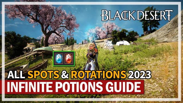 ALL Infinite Potion Pieces Spots Guide Updated 2023 | Black Desert