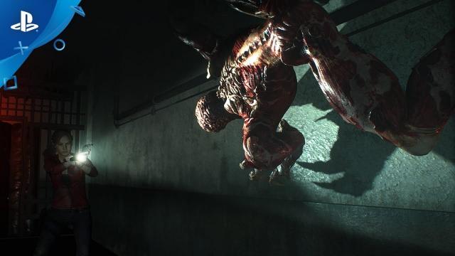 Resident Evil 2 Remake - Licker Battle Trailer | PS4