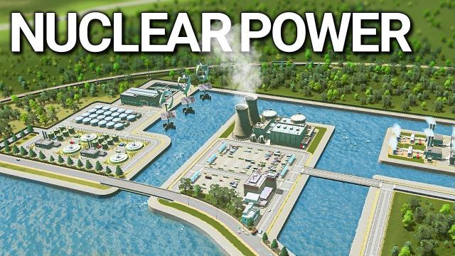 This "Nuclear Power Plant" is weird and I LOVE IT! | Cities: Skylines - Vanillaville (#29)