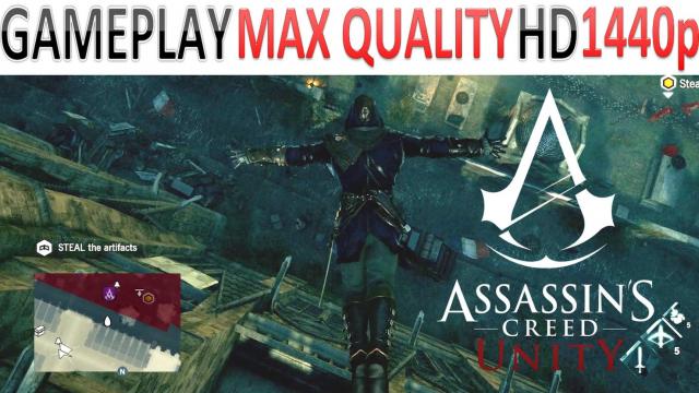 Assassins Creed Unity - Gameplay - Co-op Heist Mission Commented - Max Quality HD - 1440p