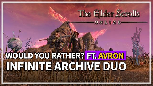Answering tough questions in Would You Rather? Ft. @AvronDoodles  | Elder Scrolls Online
