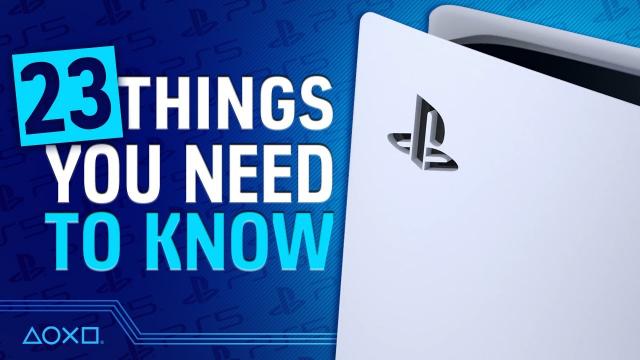 PS5: 23 Things You Need To Know About PlayStation 5