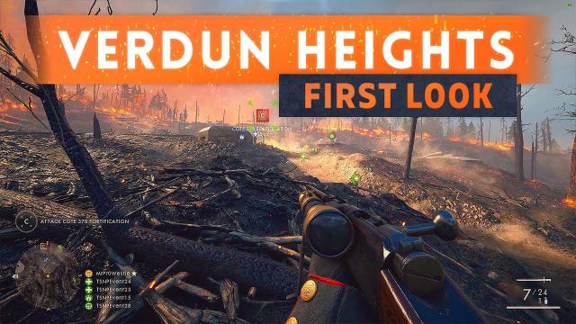 ► VERDUN HEIGHTS FIRST LOOK! - Battlefield 1 They Shall Not Pass DLC
