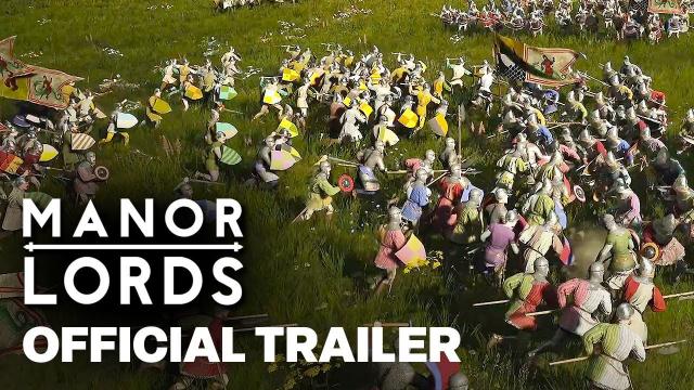 Manor Lords - Official Medieval City Builder/RTS Launch Trailer