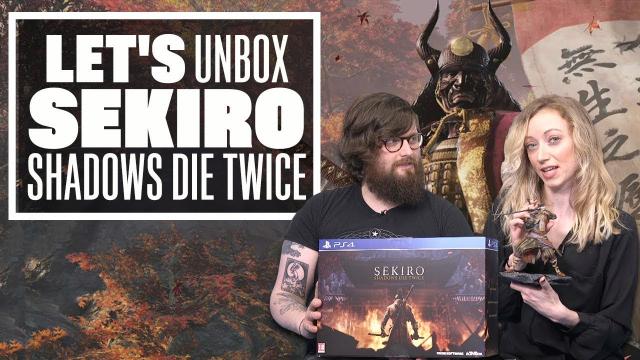 Let's Unbox Sekiro: Shadows Die Twice Collector's Edition - Sekiro Shadows Die Twice PS4 Gameplay