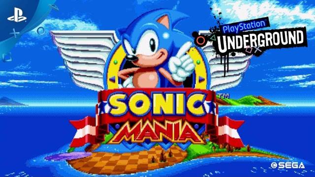 Sonic Mania PS4 Gameplay | PlayStation Underground