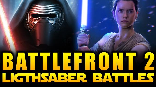 Star Wars Battlefront 2 (2017) - The New and Improved Lightsaber Battles!  What Can We Expect?