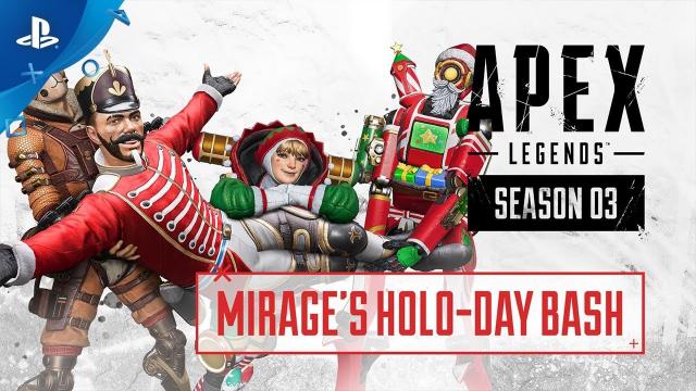 Apex Legends – Holo-Day Bash Event Trailer | PS4