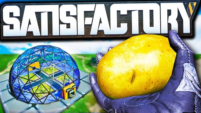 How to Potato with the Satisfactory Farming Mod! - Satisfactory Modded Let's Play Ep 6