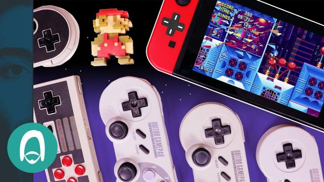 Best D-Pads and Retro Controllers for the Switch (8BITDO, BASSTOP)