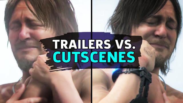 Death Stranding - Trailers VS Game Release Cinematics