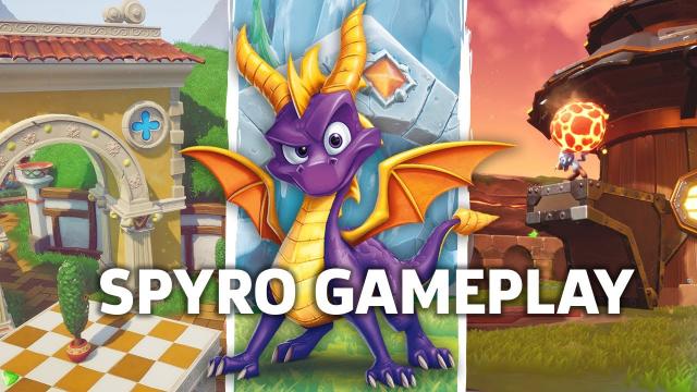 14 Minutes Of Spyro Reignited Trilogy Gameplay: Stone Hill, Idol Springs, And Sunny Villa
