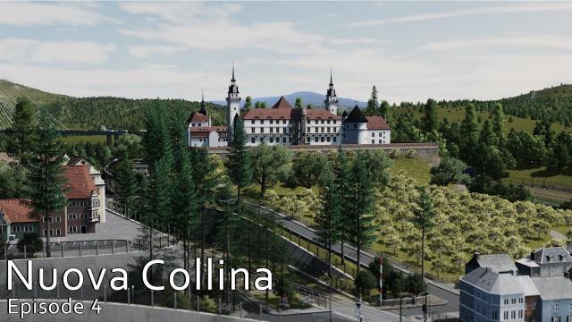 Cities Skylines: Nuova Collina - The first town and the hill castle #4