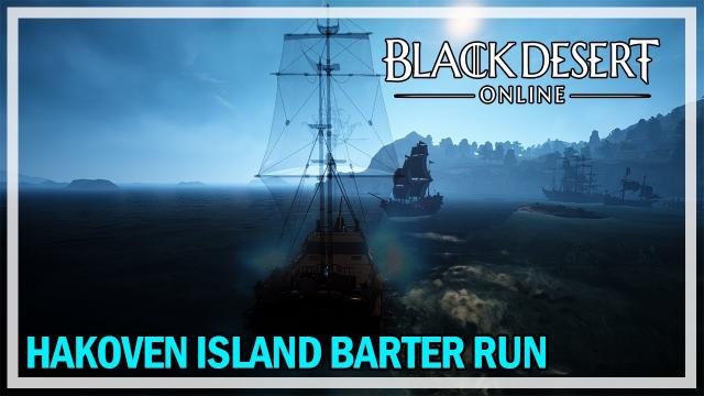 Black Desert Online - Bartering to Hakoven Island for Sea Coins