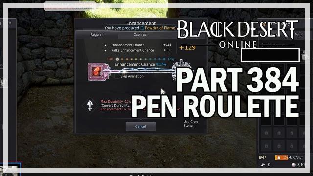Black Desert Online - Dark Knight Let's Play Part 384 - PEN Roulette