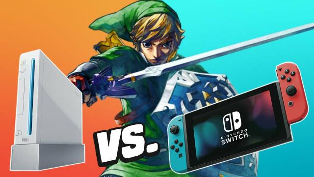 Zelda: Skyward Sword - Nintendo Switch vs. Wii Trailer Comparison