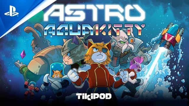 Astro Aqua Kitty - Launch Trailer | PS5 Games