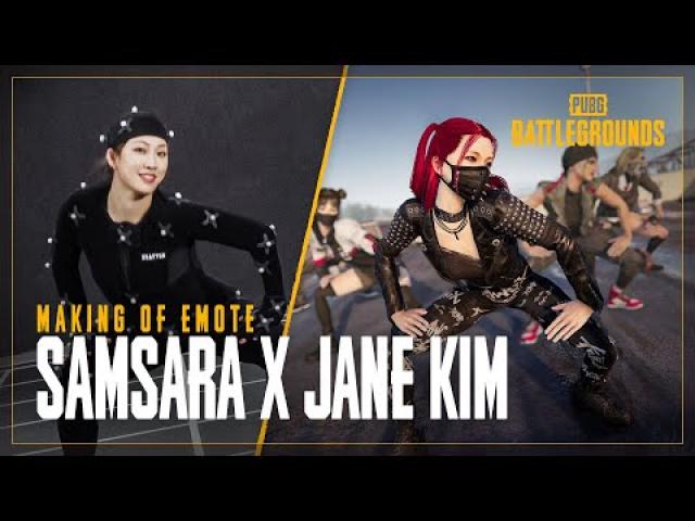 SAMSARA x Jane Kim making of Emote | PUBG