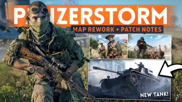PANZERSTORM MAP REWORK + Loads Of Bug Fixes! - Battlefield 5 (2nd January Update Patch Notes)