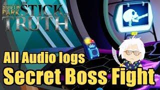 South Park The Stick of Truth - All Audio logs, Secret Boss Fight  - Dead Space & Bioshock Reference
