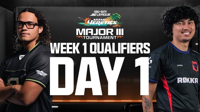 [Co-Stream] Call of Duty League Major III Qualifiers | Week 1 Day 1