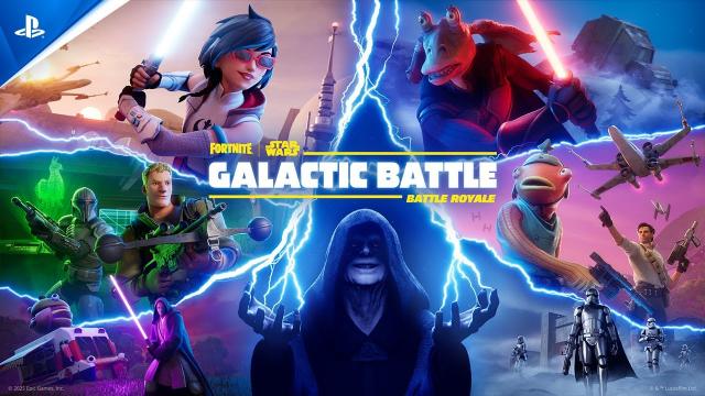Fortnite - Galactic Battle Cinematic Trailer | PS5 & PS4 Games