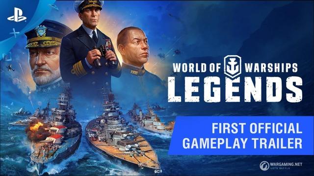 World of Warships: Legends - First Gameplay Trailer | PS4