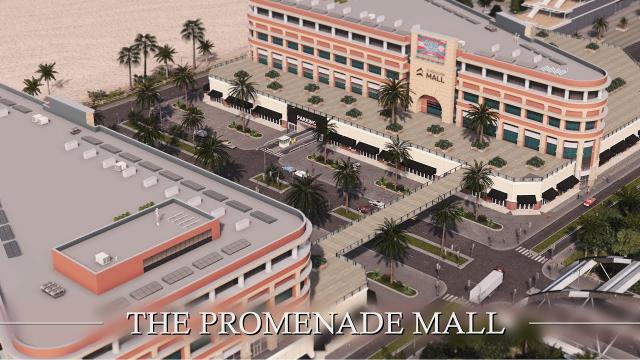 Cities Skylines Global Build Off - The Promenade Mall