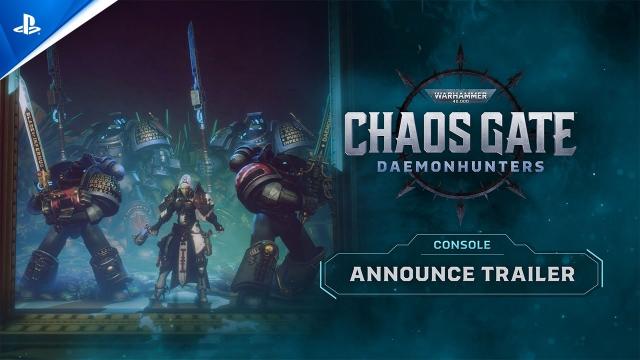 Warhammer 40,000: Chaos Gate - Daemonhunters - Announce Trailer | PS5 & PS4 Games