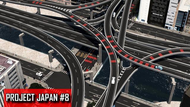 Cities: Skylines - PROJECT JAPAN #8 - Elevated urban expressway monstrosity