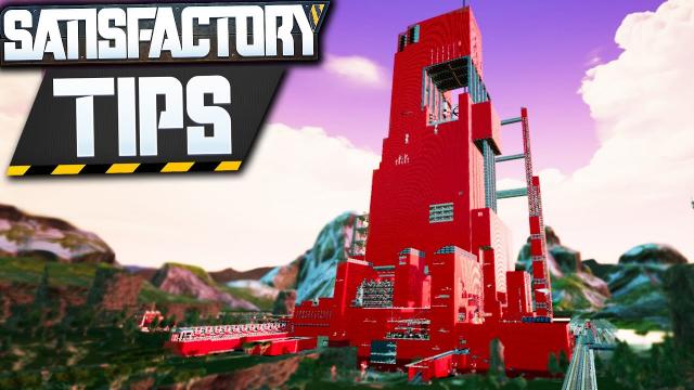 My TOP 5 Satisfactory Mega Base Tips!