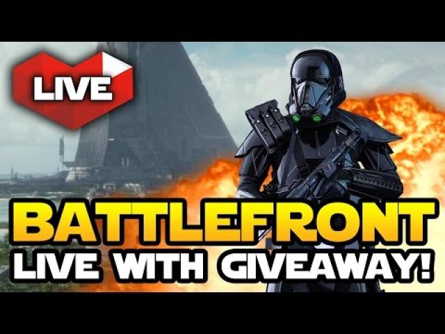 Star Wars Battlefront - Live Stream with Battlefront 2 (2017) Discussion! Weekly Giveaway!