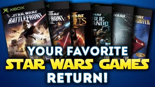 TONS OF STAR WARS GAMES Will Be Backwards Compatible for Xbox One! Republic Commando and More!