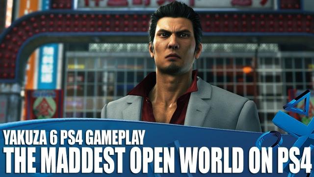 Yakuza 6 PS4 Gameplay - Why It's The Maddest Open World on PS4