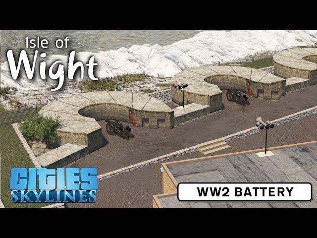 WW2 Battery - Needles - Cities: Skylines: Isle of Wight - 16