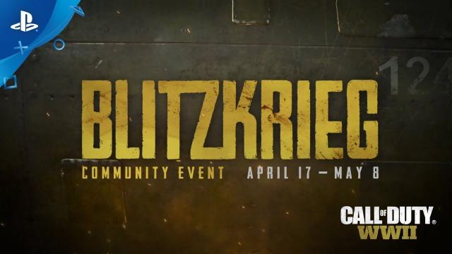 Call of Duty: WWII - Blitzkrieg Community Event Trailer | PS4