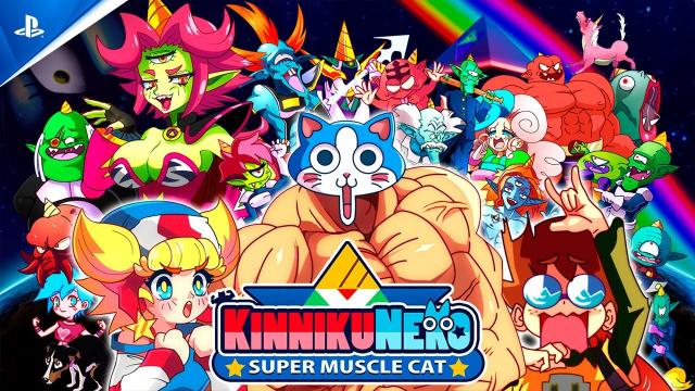 KinnikuNeko: Super Muscle Cat - Launch Trailer | PS5 & PS4 Games