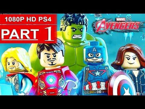LEGO Marvel Avengers Gameplay Walkthrough Part 1 [1080p HD PS4] - No Commentary