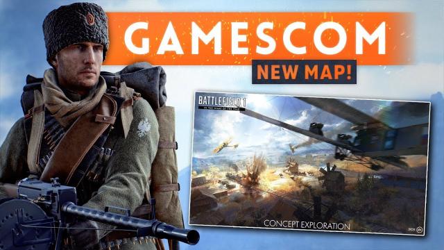 ► NEW RUSSIAN MAP REVEALED AT GAMESCOM! - Battlefield 1 In The Name Of The Tsar DLC
