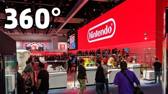 E3 2018 - Nintendo's Booth In Glorious 360