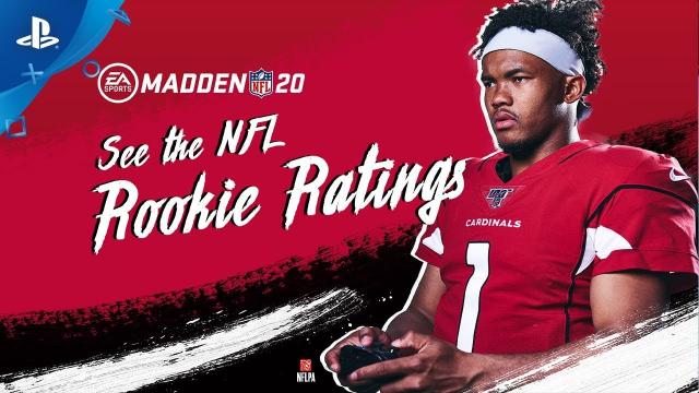Madden NFL 20 - NFL Rookies React to Madden 20 Ratings: Ft Kyler Murray! | PS4