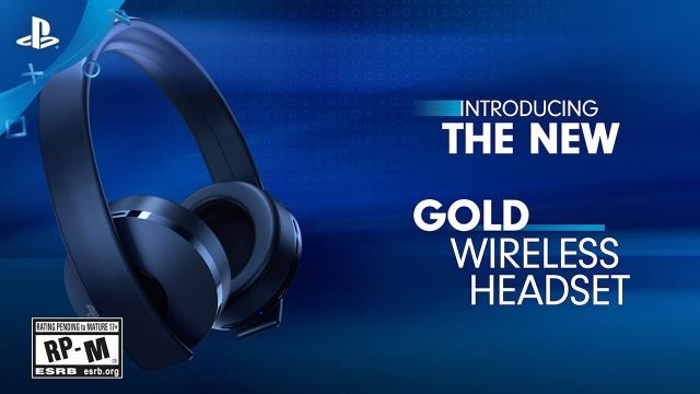 New Gold Wireless Headset - Launch Video | PS4, PS VR