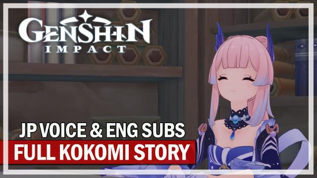 GENSHIN IMPACT - FULL Kokomi Sangonomiya Story Quest (JP Voices / ENG Subs)