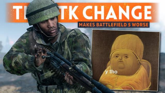 DICE JUST MADE BATTLEFIELD 5 WORSE - My BF5 TTK Change Reaction